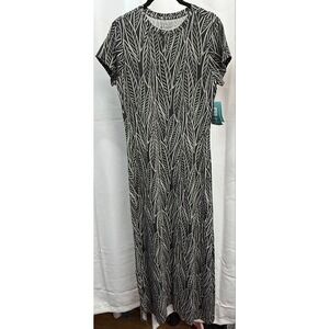 H259 NWT Coolibar Dounelle Maxi Dress Sz M